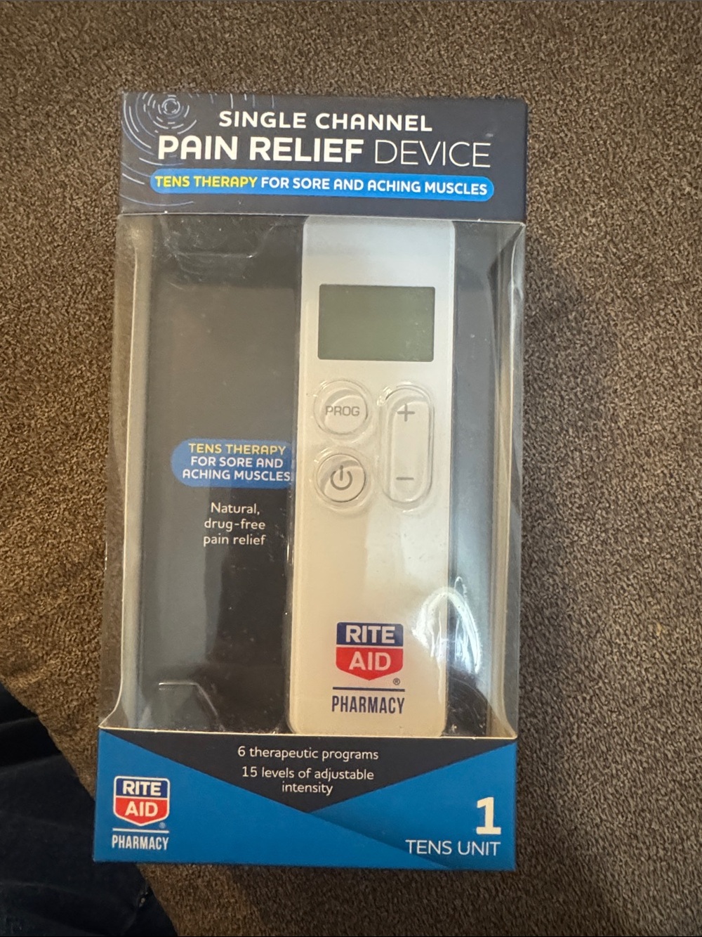 Rite Aid Single Channel Pain Relief Device - White